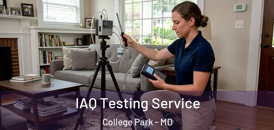  IAQ Testing Service College Park - MD