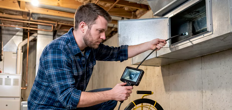 Post-Renovation Duct Inspection in College Park