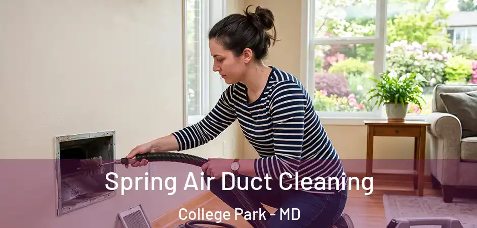 Spring Air Duct Cleaning College Park - MD